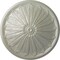Ekena Millwork Brontes Ceiling Medallion (Fits Canopies up to 3 5/8"), 25 1/2"OD x 5 1/2"P, Flash Copper CM25BRFCS - alternate 1